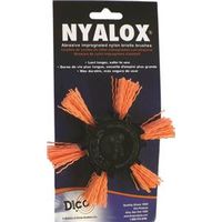 5794482 - 4"ORANGE MED NYALOX FLAP BRUSH