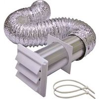 5805239 - 4X7 WHITE LOUVER VENT KIT