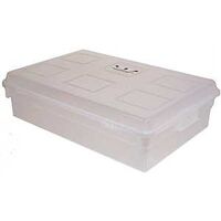 Under The Bed Storage Box, 35 Qt Lavender