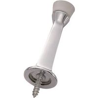 brite chrome heavy duty rigid door stop