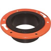 Closet Flange with Metal Ring, 4in.