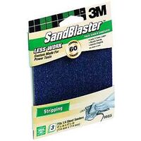 Sandblaster Plamsheet 4 1/2" x 4 1/2"  60 Grit