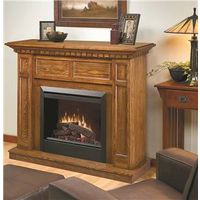 5835798 - 23IN OAK ELECTRIC FIREPLACE