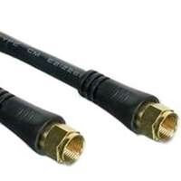 Coaxial Cable, 12' Black