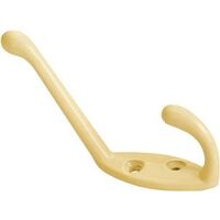 Coat & Hat Hook, Polished Brass