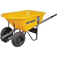 5872965-WHEELBARROW POLY TRAY 2WHL 6CF