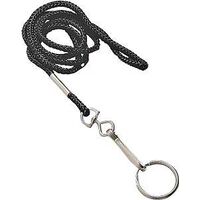 Nylon Lanyard with Metal Clip, 21.5in.