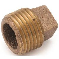 Anderson Metal 738109-16 Brass Pipe Plug Cored 