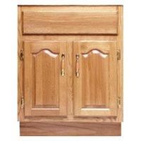18in. x 16in. vanity oak 2 door    