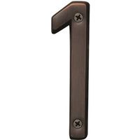 5930383 - NUMBER 1 4IN OLD WORLD BRONZE