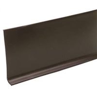 5933056 - 4INX4FT BROWN VINYL WALL BASE