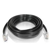 Extension Telephone Cord, 7 Black
