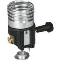 lamp holder with turn knob