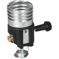 lamp holder with turn knob