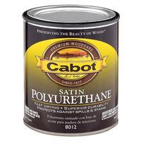cabot oil based polyurethane, 1 qt satin