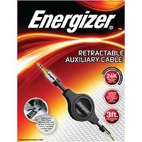 Energizer ENG-AUX7 Retractable Auxiliary Cable
