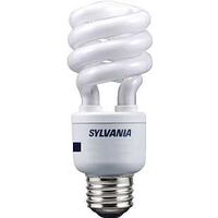 Daylight Compact Fluorescent Light Bulb, 13W Medium Base