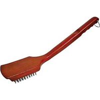 Deluxe Grill Brush with Hardwood Handle, 18in.