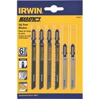 5953237-JIGSAW BLADE T-SHANK 6PC ASRT