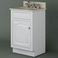 Vanity 2 Door White Rta    