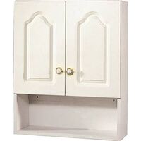 Wall Valet Cabinet, 21" x 26" White