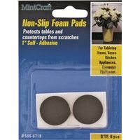 Non Slip Pvc Foam Pads, 1"