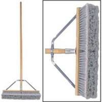 flagged contractor 24in. push broom