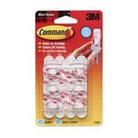 3m command mini hook, white