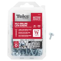 5986120 - TEKS LATHE SCREW 8X1/2 DRILLPT