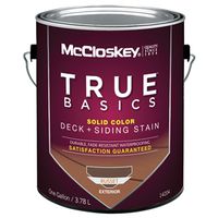 Mccloskey 14204 True Basics Exterior Acrylic Stain