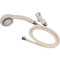 hand held shower head, white