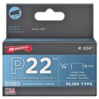 6001283 - 1/4IN STAPLES 5000/BX