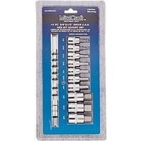 6002612 - 10PC 3/8, 1/2DR HEX SOCKET SET
