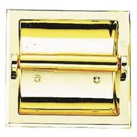 Recessed Paper Holder, Brass