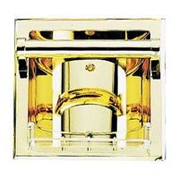 Soap & Grab Bar or Paper Holder, Brass