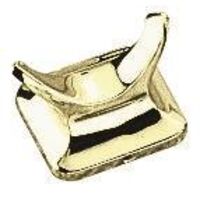 Double Robe Hook, Polished Brass