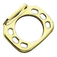 6006621 - PLSH BRS BRUSH/TUMBLER HOLDER