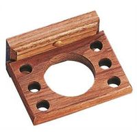 6006993 - LT OAK BRUSH/TUMBLER HOLDER