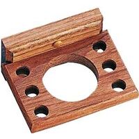 Toothbrush & Cup Holder, Light Oak