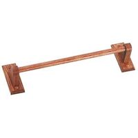 towel bar, light oak 18in.