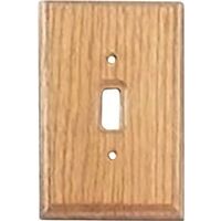 single switch light oak    