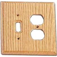 switch receipt plate light oak
