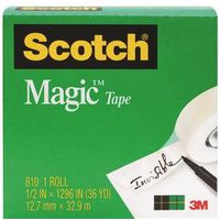 6012777 - 3/4INX36YD TRANSPARENT TAPE