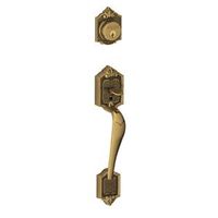 parthenon handle set antique brass life time