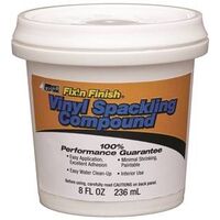 vinyl spackling, 1/2 pt     