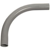 schedule 40 90 degree conduit elbow, 2 1/2in.