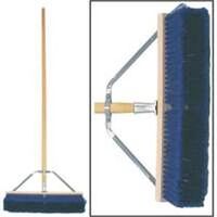 combination contractor broom, 18in. 