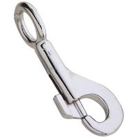 round eye bolt snap, 5/8in. chrome
