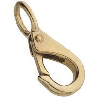 rigid round eye quick snap, 5/8in. bronze