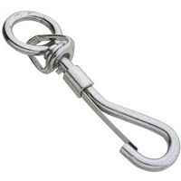 swivel ring snap , 3/4in. zinc